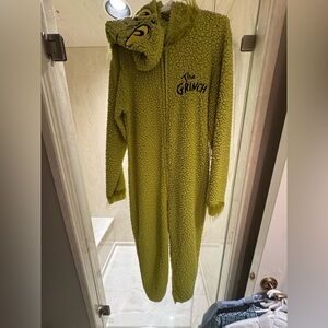 The Grinch Fleece Onesie Pajamas
